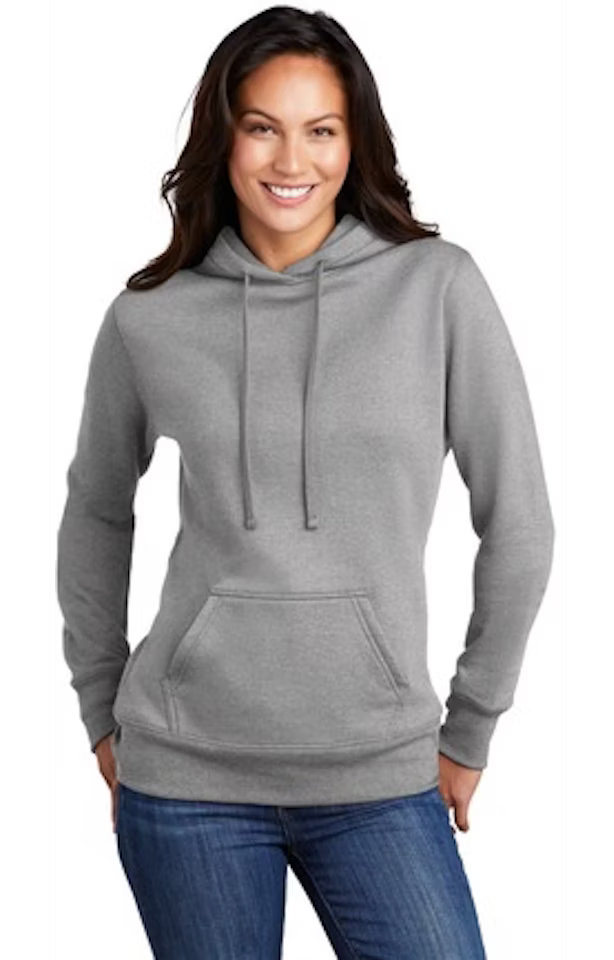 Custom Women's Pullover Hoodie - Port & Company LPC78H