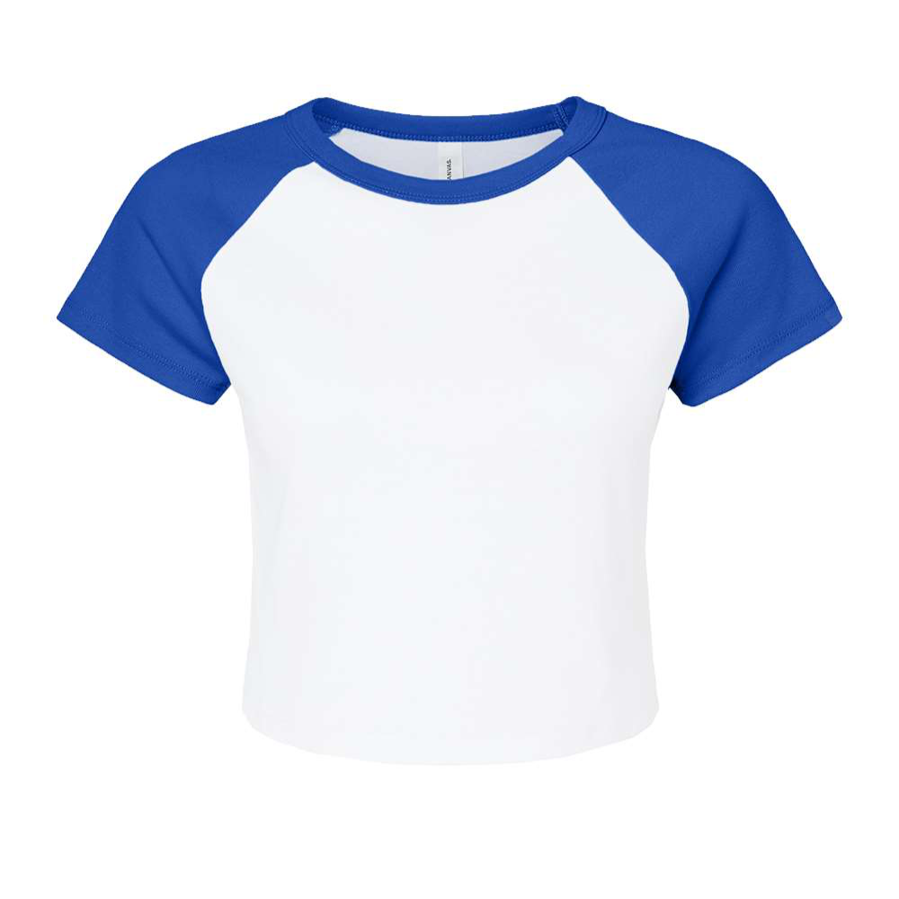 Women's "Brasileira, Latina & Fodona" Cropped Raglan