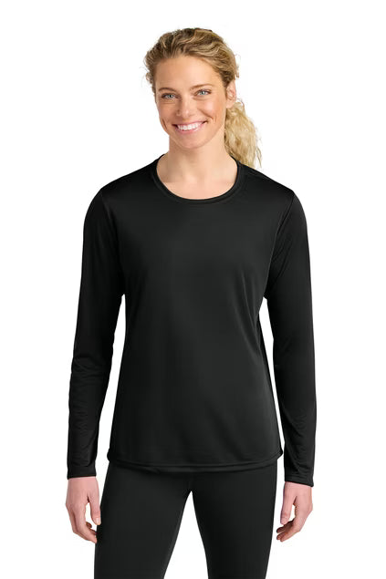 Custom Women's Long Sleeve Crew Shirt - Cooling Performance  - A4 NW3002