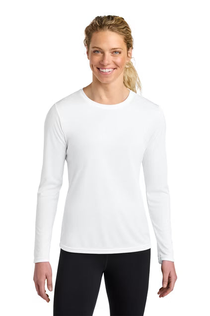 Custom Women's Long Sleeve Crew Shirt - Cooling Performance  - A4 NW3002