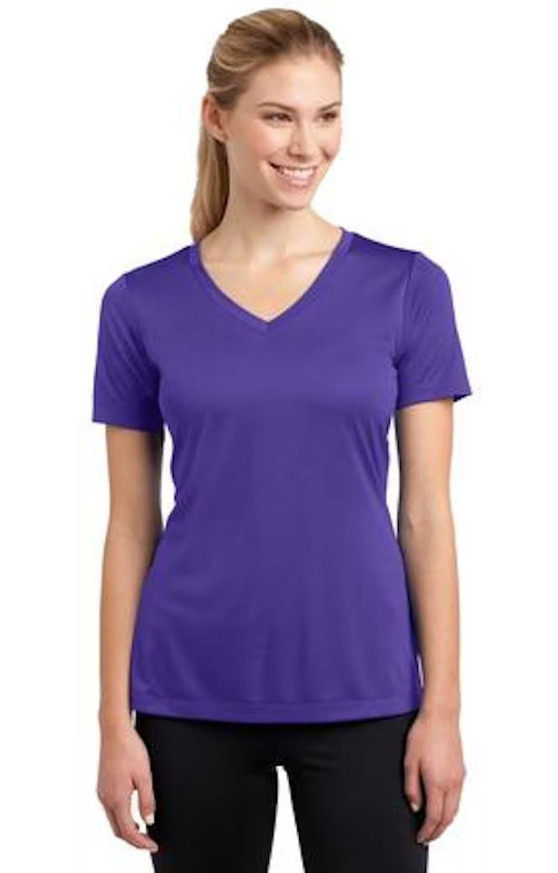 Custom Women's V-Neck T-Shirt - Competitor - Sport-Tek LST353