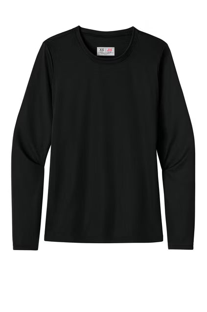 Custom Women's Long Sleeve Crew Shirt - Cooling Performance  - A4 NW3002