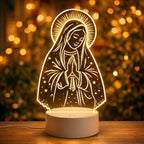Our Lady of Guadalupe LED Lamp – Catholic Altar Night Light