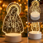 Our Lady of Guadalupe LED Lamp – Catholic Altar Night Light