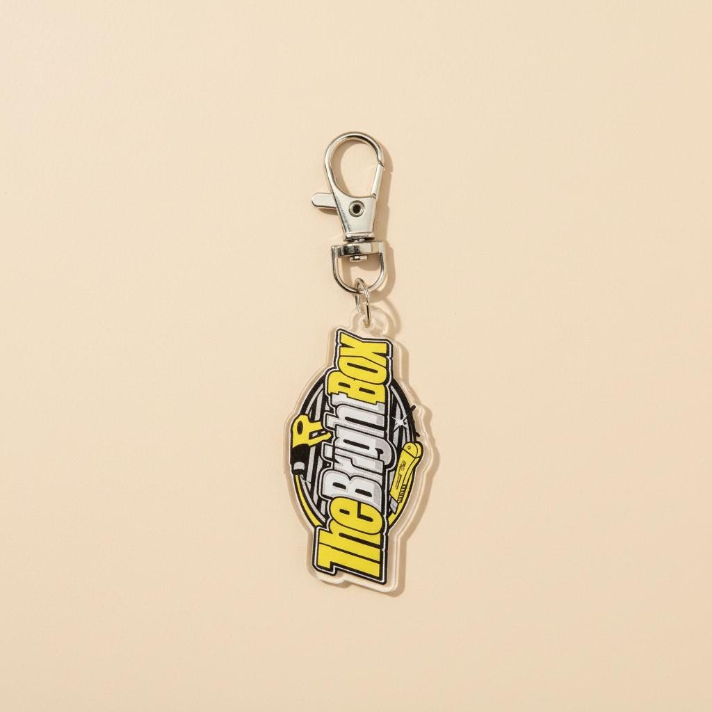 Custom Logo Acrylic Keychain - For Branding, Events, Client Gifts - Personalized Acrylic Tags