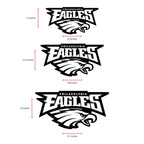 Philadelphia Eagles Wall Art | Black Acrylic NFL Logo Decor | 3D Football Sign for Man Cave | Game Room Wall Decoration | Eagles Fan Gift