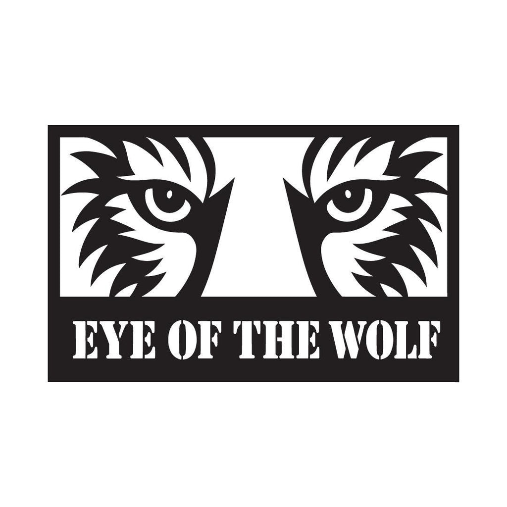Black Acrylic Animal Eyes Wall Art – Tiger, Lion, Wolf, Cheetah