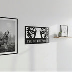 Black Acrylic Animal Eyes Wall Art – Tiger, Lion, Wolf, Cheetah