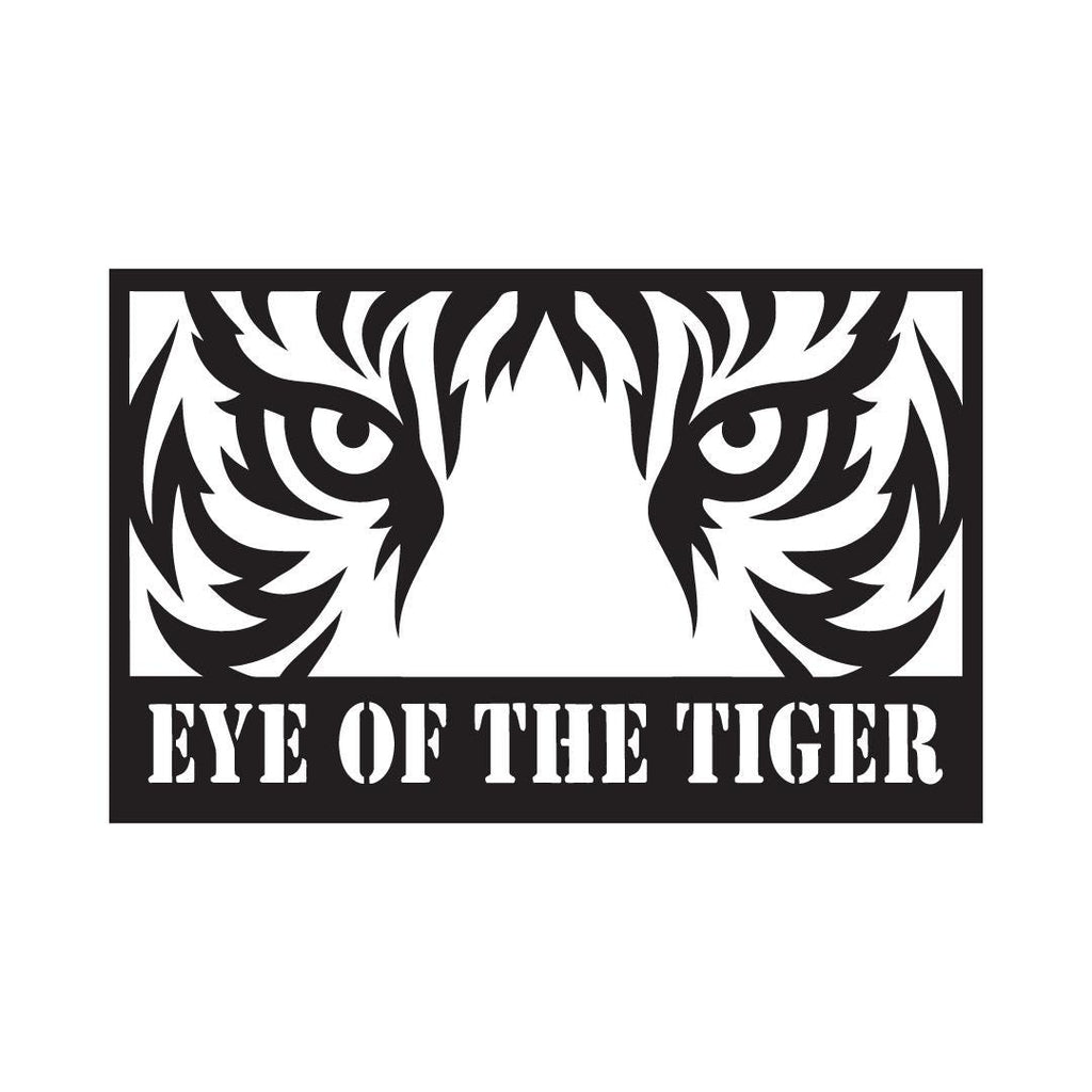 Black Acrylic Animal Eyes Wall Art – Tiger, Lion, Wolf, Cheetah