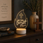 Custom Bible Verse LED Light | Matthew 5:14