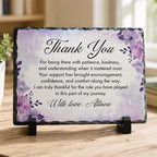 Personalized Appreciation Gift with Floral Design