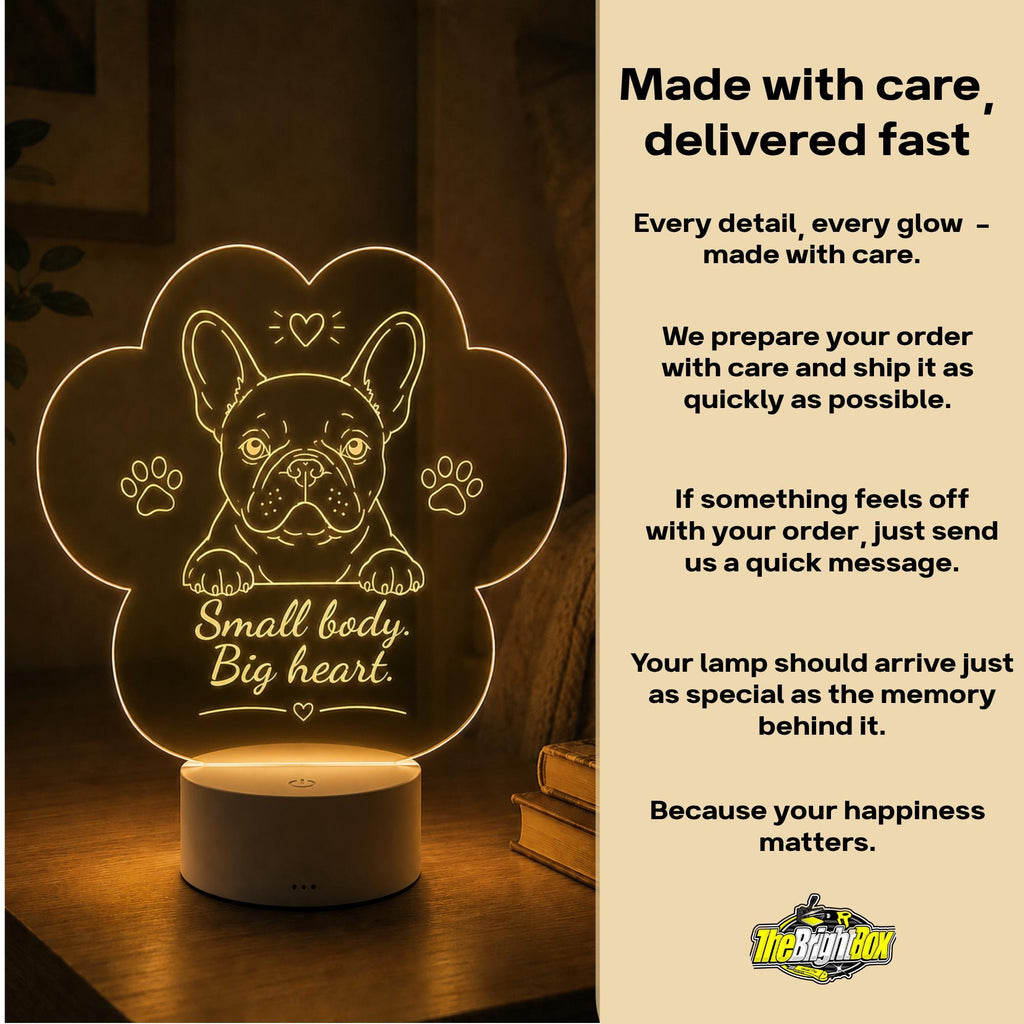 Bulldog Night Light: Cozy Bulldog Decor Gift