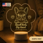 Bulldog Night Light: Cozy Bulldog Decor Gift