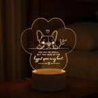 Bulldog Night Light: Cozy Bulldog Decor Gift