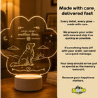 Personalized Pet Night Light: Dog Acrylic Lamp