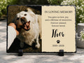 Personalized Dog Memorial Plaque,Custom Pet Loss Gift,In Loving Memory Dog Photo Plaque,Pet Remembrance Gift, Pet Memorial,Cat Memorial Gift