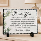 Personalized Appreciation Gift with Floral Design