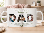 Custom Dad Photo Mug: Personalized Father's Day Picture Collage