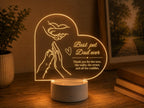 Best Pet Dad Ever LED Lamp, Dog Dad Gift, Gifts for him, Pet Lover Acrylic Lamp, Father’s Day Gift for Pet Owner