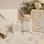 Personalized Wedding Stickers, Wedding Favor Labels, Envelope Seal, Gift Box Sticker, Wedding Date Label