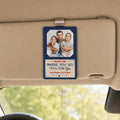 Personalized Car Visor Clip, Custom Photo Gift, Family Photo Car Accessory, Gifts for Him, Gifts for Dad, Personalized Gift, Husband Gift