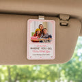 Personalized Car Visor Photo Clip, Custom Photo Gift, Family Photo Car Accessory, Gifts for Her, Gifts for Mom, Personalized Gift
