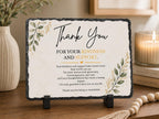 Personalized Thank You Stone Plaque, Appreciation Gift for Teacher, Friend or Family, Christian Keepsake, Friendship Gift