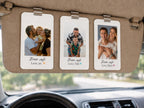 Drive Safe Car Accessories, Personalized Car Decor, Custom Photo Car Visor Clip, Acrylic Driver Gift, Car Charm, Husband Gift, Gifts for him
