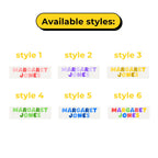 School Labels, Back to School Gift for Kids, Kids Name Stickers, Daycare Name Labels, Waterproof Name Labels, Custom Name Stickers