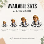 Personalized Stickers, Birthday Stickers Personalized, Custom Birthday Stickers, Custom Photo Stickers, Birthday Cup Stickers