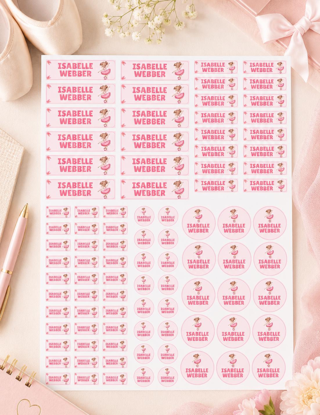 School Labels, Back to School Gift for Kids, Kids Name Stickers, Daycare Name Labels, Waterproof Name Labels, Custom Name Stickers