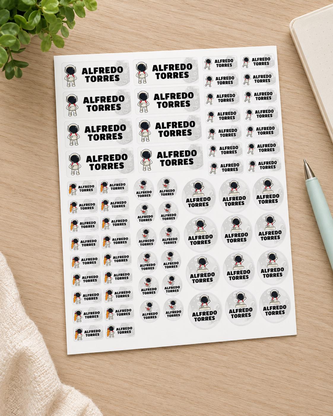 School Labels, Back to School Gift for Kids, Kids Name Stickers, Daycare Name Labels, Waterproof Name Labels, Custom Name Stickers