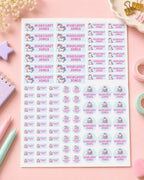 School Labels, Back to School Gift for Kids, Kids Name Stickers, Daycare Name Labels, Waterproof Name Labels, Custom Name Stickers