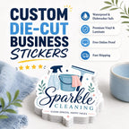 Custom Logo Stickers for Business, Personalized Business Stickers, Die Cut Logo Stickers, Custom Brand Stickers, Small Business Stickers