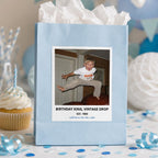 Personalized Birthday Stickers, Custom Photo Stickers, Waterproof Birthday Cup Stickers, Custom Cup Stickers, Party Favor Labels
