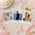 Personalized Birthday Stickers, Custom Photo Stickers, Waterproof Birthday Cup Stickers, Custom Cup Stickers, Party Favor Labels
