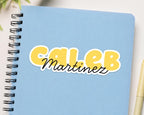 Personalized Name Sticker, Waterproof School Label, Custom Vinyl Decal for Water Bottle, Lunch Box, Notebook, Kids Name Decal