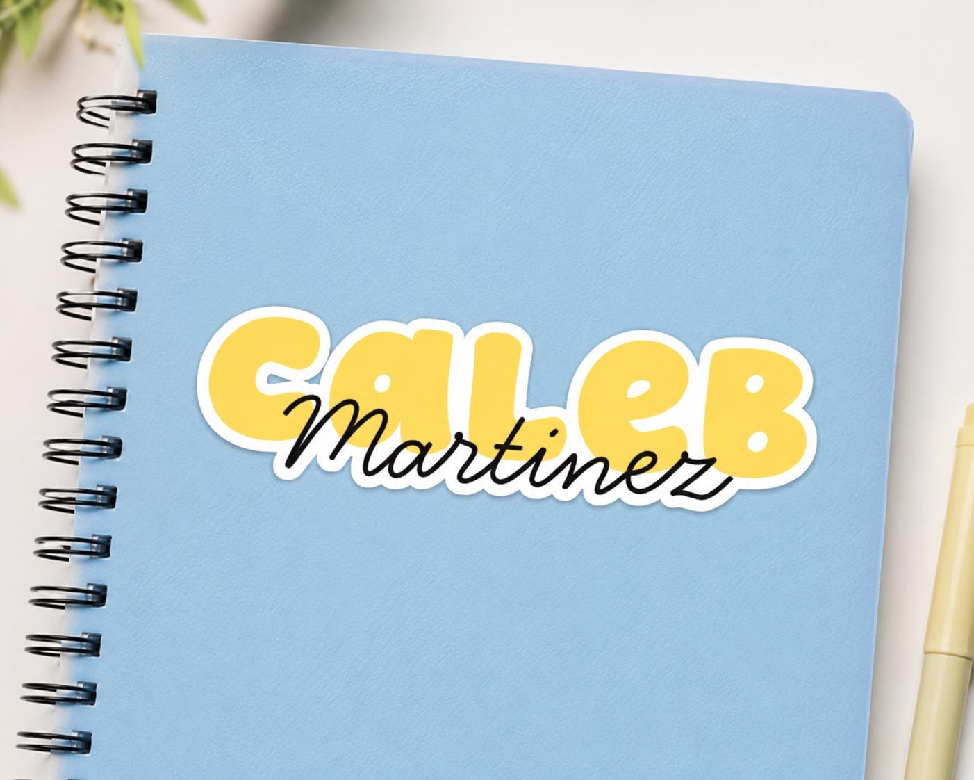 Personalized Name Sticker, Waterproof School Label, Custom Vinyl Decal for Water Bottle, Lunch Box, Notebook, Kids Name Decal