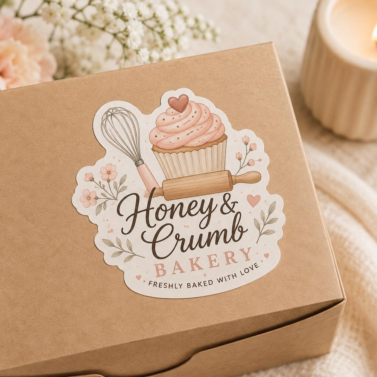 Custom Logo Stickers for Business, Personalized Business Stickers, Die Cut Logo Stickers, Custom Brand Stickers, Small Business Stickers