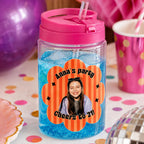 Personalized Birthday Stickers, Custom Photo Stickers, Birthday Cup Stickers, Custom Party Favor Labels, Custom Birthday Stickers