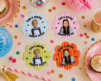 Personalized Birthday Stickers, Custom Photo Stickers, Birthday Cup Stickers, Custom Party Favor Labels, Custom Birthday Stickers