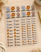 3D Embossed Name Label Stickers, Personalized UV DTF Name Stickers, Waterproof School Labels, Kids Water Bottle & Lunch Box Labels