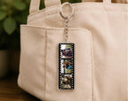 Custom Photo Film Strip Keychain, Personalized Acrylic Keychain, 3 Photo Keychain, Couples Gift, Anniversary Gift, Custom Picture Keychain