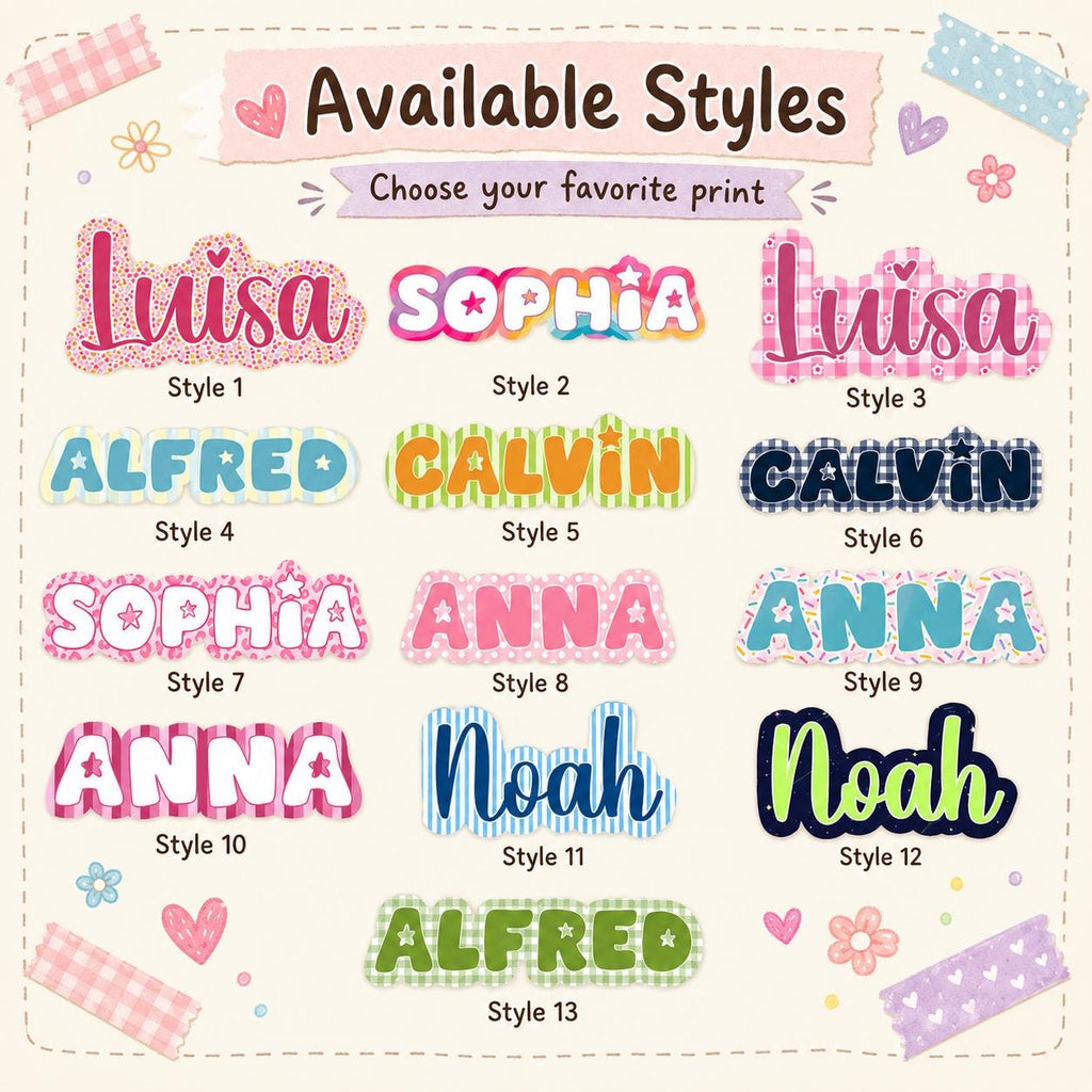 Backpack Name Tag, Personalized Name Keychain, Custom Acrylic Name Keychain, Name Tag for Backpack, Kids Backpack Charm, School Bag Gift