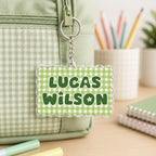 Backpack Name Tag, Personalized Name Keychain, Custom Acrylic Keychain, Kids Backpack Charm, Custom Name Tag, School Bag Tag