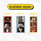 Personalized Photo Keychain, Custom Picture Keychain, 3 Photo Acrylic Keychain, Couple Gift, Best Friend Gift, Custom Photo Gift