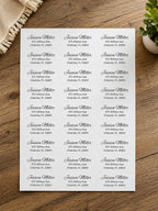 Personalized Return Address Labels, Custom Address Stickers, Mailing Labels for Envelopes, Custom Name Address Labels, 27 Stickers