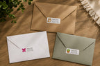 Personalized Return Address Labels, Custom Address Stickers, Mailing Labels for Envelopes, Custom Name Address Labels, 27 Stickers