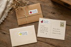 Personalized Return Address Labels, Custom Address Stickers, Mailing Labels for Envelopes, Custom Name Address Labels, 27 Stickers