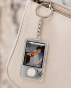 Personalized Photo Keychain, Custom Acrylic Keychain, Y2K Retro Keychain, Custom Photo Gift, iPod Style Keychain, Paint Style Keychain
